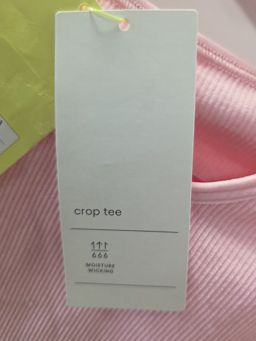 Target Pink Ribbed Short-Sleeve Tee - Picture 6 of 6